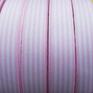 스트라이프 핑크 리본 (15mm)[ 용량 선택 ]