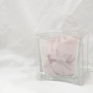 정사각 투명 포장 선물 박스 상자 ( 6-2호 )