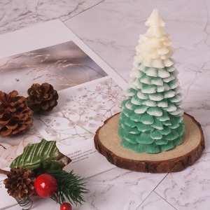 수제몰드 - 리얼 크리스마스 솔방울 트리나무 3D