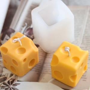 수제몰드 - 사각 큐브 치즈 네모 몰드 3D 1구